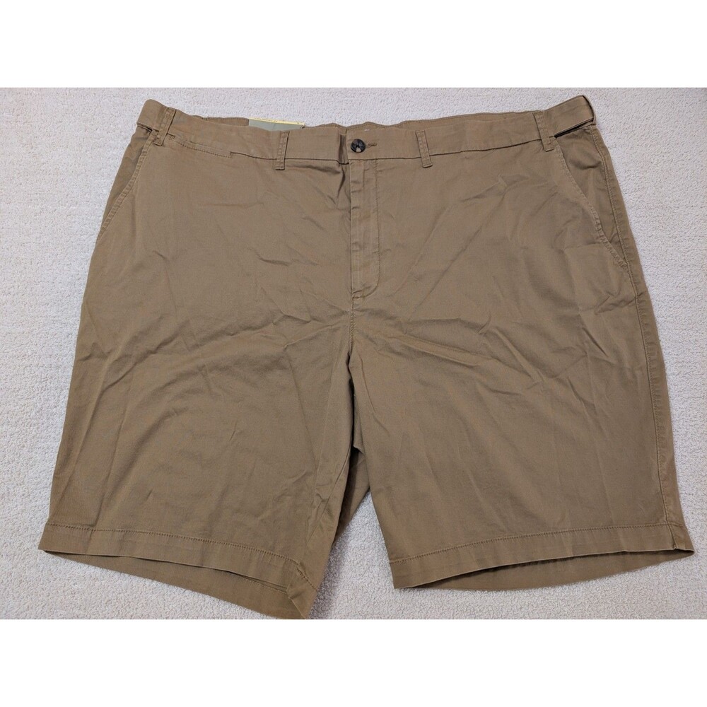 NEW Goodfellow & Co. Khaki Linden Shorts Mens Sz 48 w/ 10" Inseam Stretch Beige